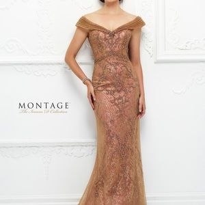 Montage Ivonne D collection evening gown